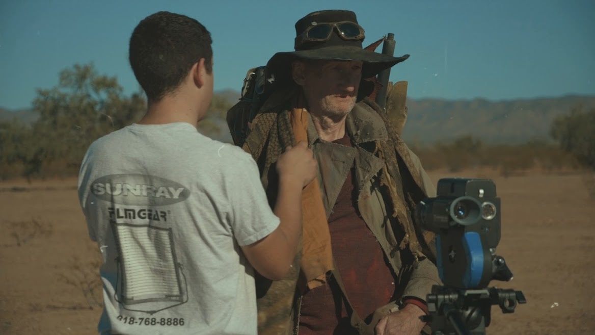 Two video storytellers working on a project